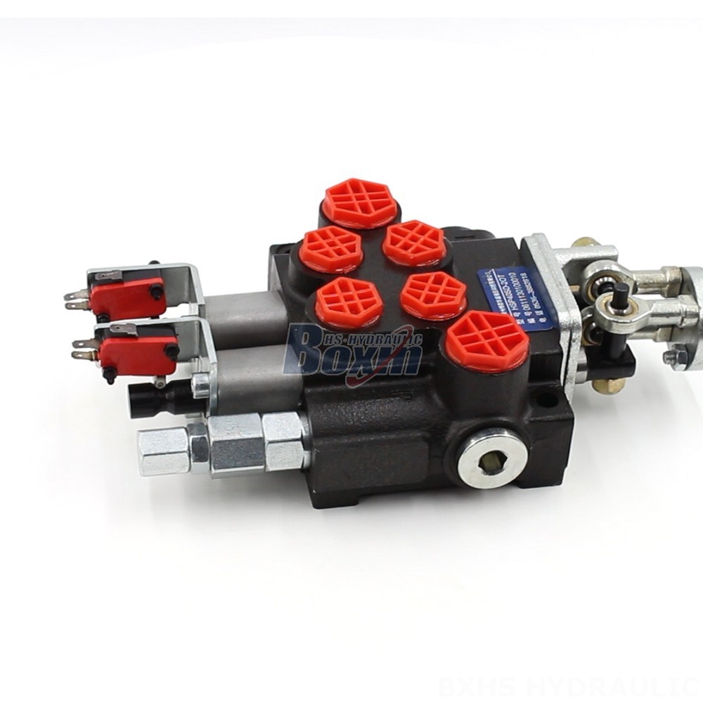 Innovative P40 Micro Switch Joystick 2 Spool Monoblock Directional Valve: Setting Industry Standards main image